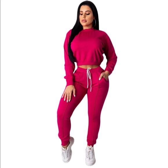 Pink Jogger set - Picture 2 of 2